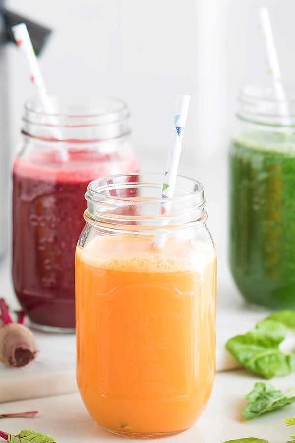 Jugo de Apio, Naranja, Remolacha y Zanahoria