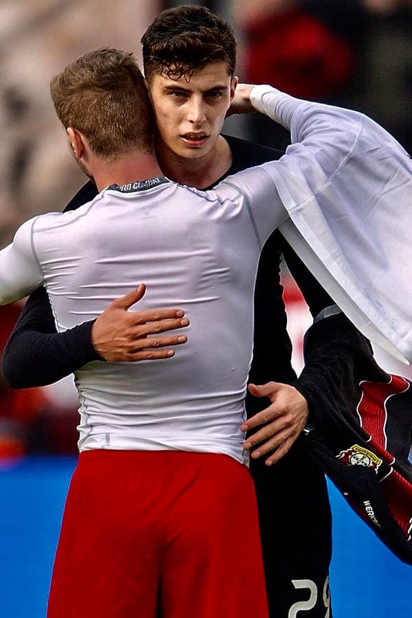 Timo Werner and Kai Havertz 