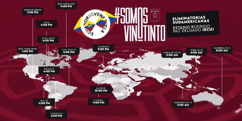 ecuador vs la vinotinto