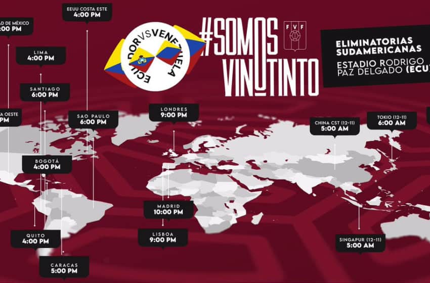  ECUADOR VS LA VINOTINTO